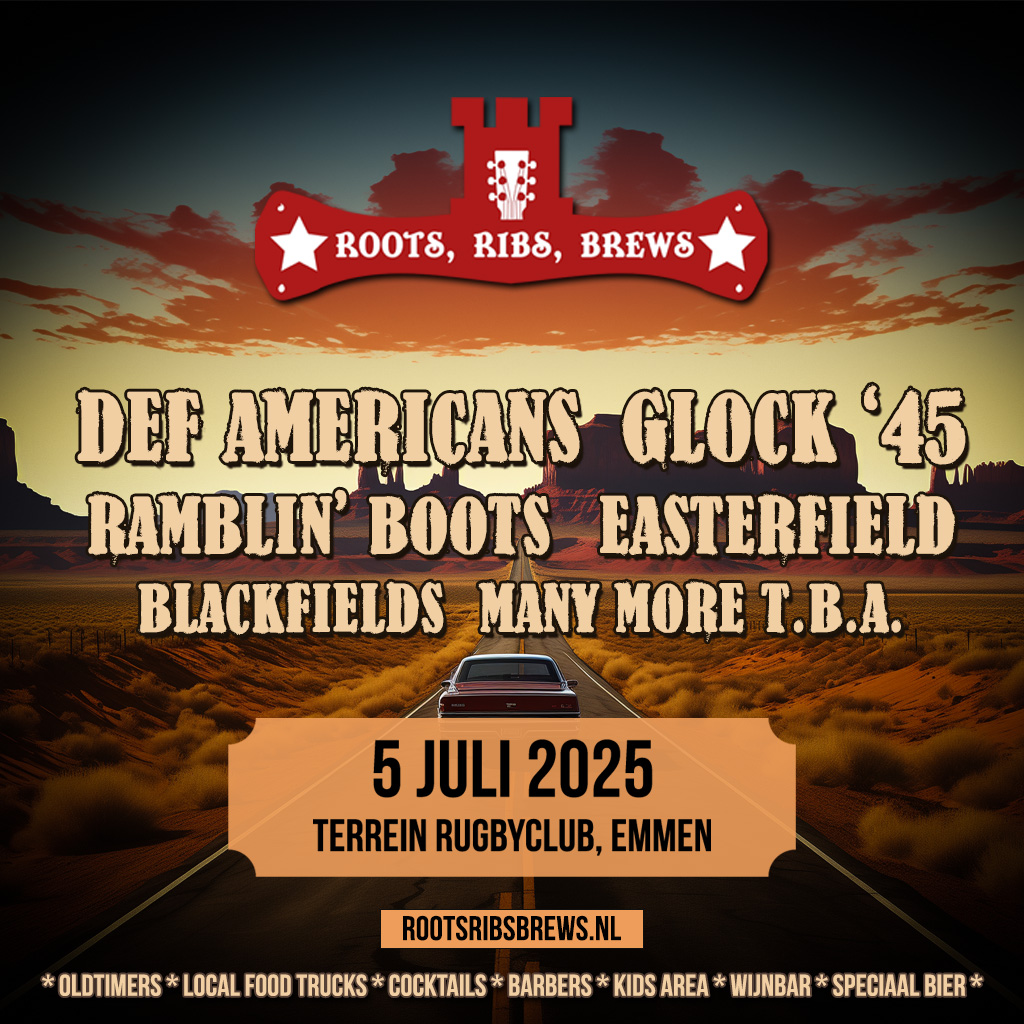 Glock '45, Ramblin' Boots en Blackfields aangekondigd