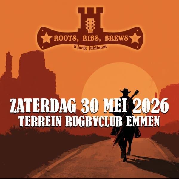 Tickets voor Roots, Ribs, Brews 2026
